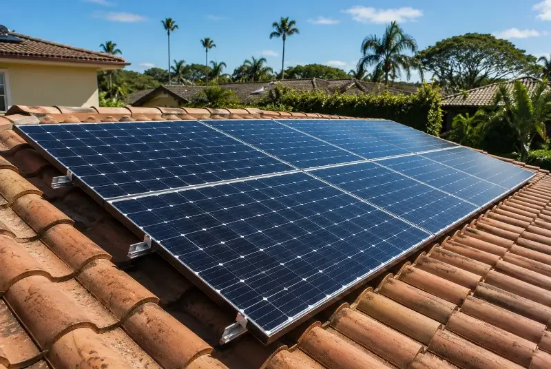 Installation de panneaux solaires à Vayres
